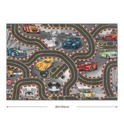 Clearance SIMPLY KIDS Tapis tales of speed 95x133cm
