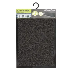 Hot Tapis 40x60cm gris/noir