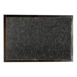 Discount Tapis 40x60cm noir chine blanc