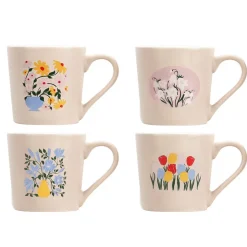 Hot SIMPLY Tasse avec imprime fleur