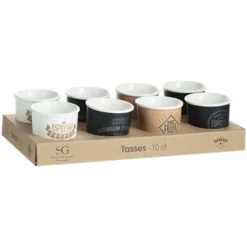 New SECRET DE GOURMET Tasse espresso hot drink 9 cl as