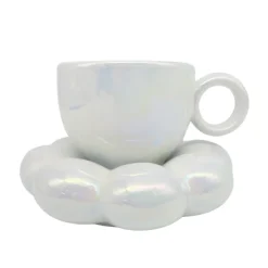 Outlet KITCHEN COLLECTION Tasse et coupelle nuage irrise