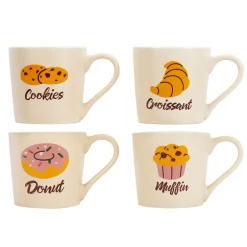 Hot SIMPLY Tasses colorees motif patisserie