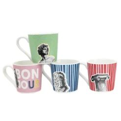 Online SIMPLY Tasses colorees motif statues