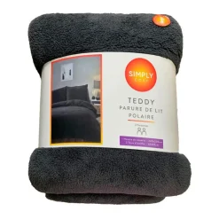 Online SIMPLY COSY Teddy 240x220 anthracite