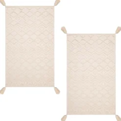 Sale KITCHEN COLLECTION Torchon x2 pompons