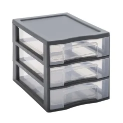 Outlet SUNDIS Tour a4 mm 3 tiroirs gris