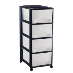 Clearance Tour de rangement 4 tiroirs a4