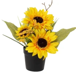 Clearance FLOURISH Tournesol artificiel en pot