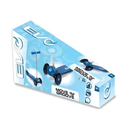 Best HTI Trottinette 3 roues evo bleue