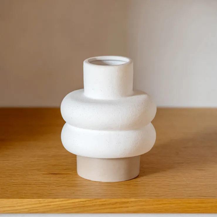 Discount NATURAL HOME Vase bicolore pm