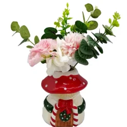 Best Vase maison champignon h12cm