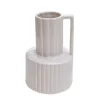 Sale NATURAL HOME Vase pichet ceramique strie