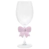 Online KITCHEN COLLECTION Verre a vin avec noeud rose 3d