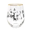 Hot NORDIC LOVE Verre cerf nordic noel