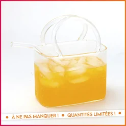Discount KITCHEN COLLECTION Verre en forme de sac a main