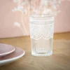 Online KITCHEN COLLECTION Verre haut transp embosse
