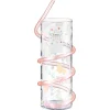 Best SIMPLY KIDS Verre+paille animaux rose