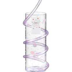 Best SIMPLY KIDS Verre+paille animaux rose