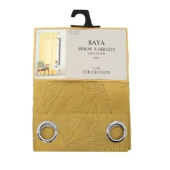 New HOME COLLECTION Voile a Aillets baya 140x240cm o