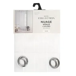 Sale HOME COLLECTION Voile Aillets nuage