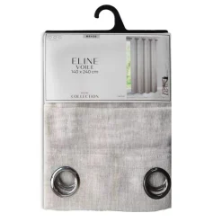 Outlet HOME COLLECTION Voile eline 140x240cm beige