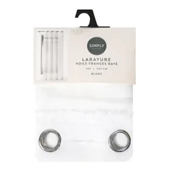 Hot HOME COLLECTION Voile larayure 140x240