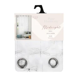 New Voile midnight 140x240cm blanc